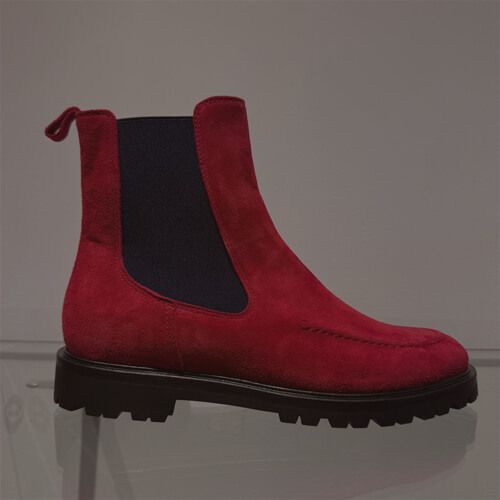 ViaMercanti Stiefelette in schwarz